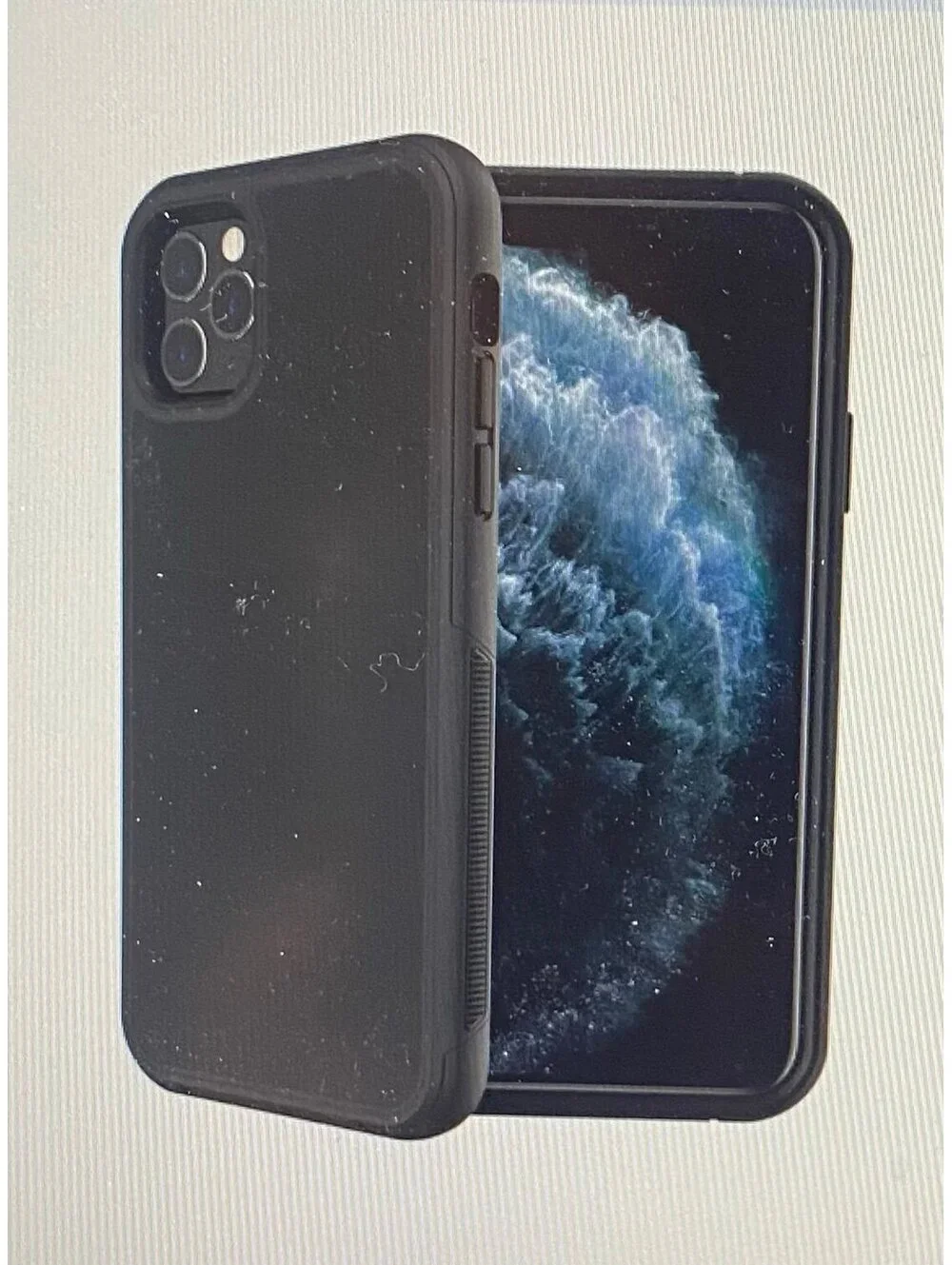 Onn Slim Rugged Case for iPhone 11/11 XR Black